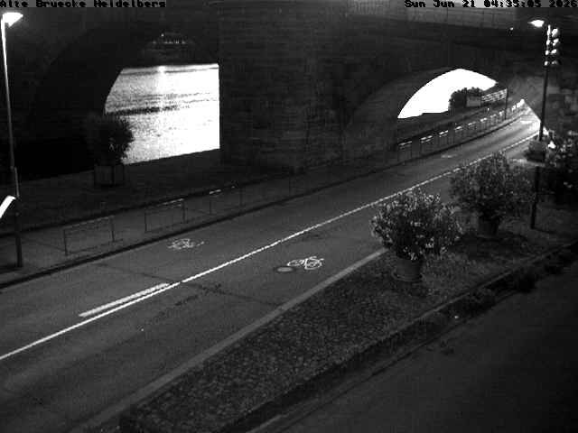 Archiv Foto Webcam Heidelberg: Alte Brücke am Neckar