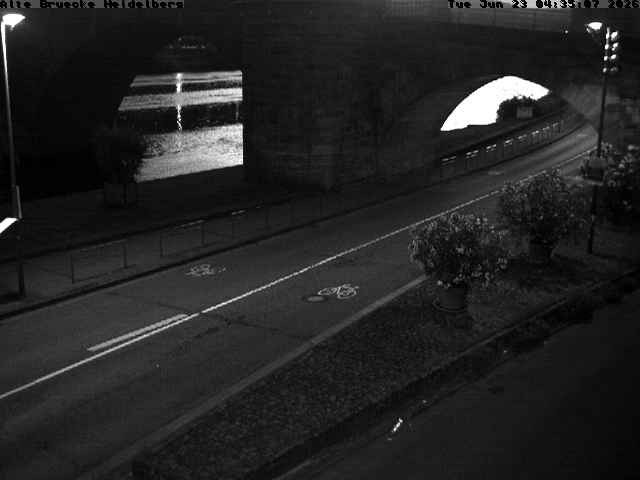 Archived image Webcam Heidelberg: Old Bridge