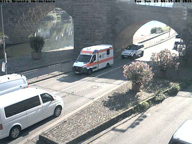 Archiv Foto Webcam Heidelberg: Alte Brücke am Neckar