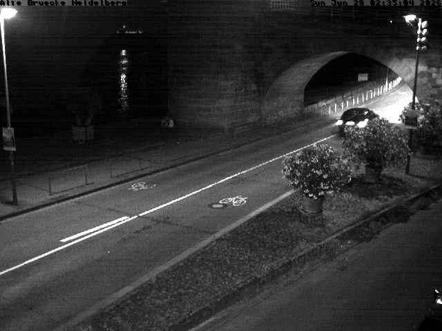 Archiv Foto Webcam Heidelberg: Alte Brücke am Neckar