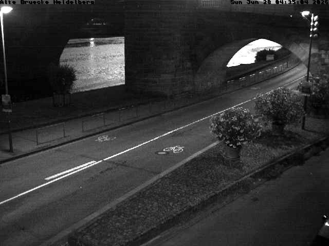 Archiv Foto Webcam Heidelberg: Alte Brücke am Neckar