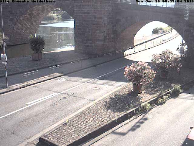 Archiv Foto Webcam Heidelberg: Alte Brücke am Neckar