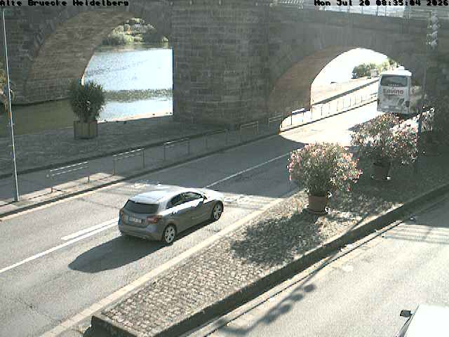 Archiv Foto Webcam Heidelberg: Alte Brücke am Neckar