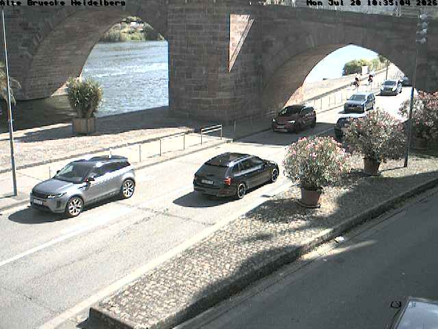 Archiv Foto Webcam Heidelberg: Alte Brücke am Neckar