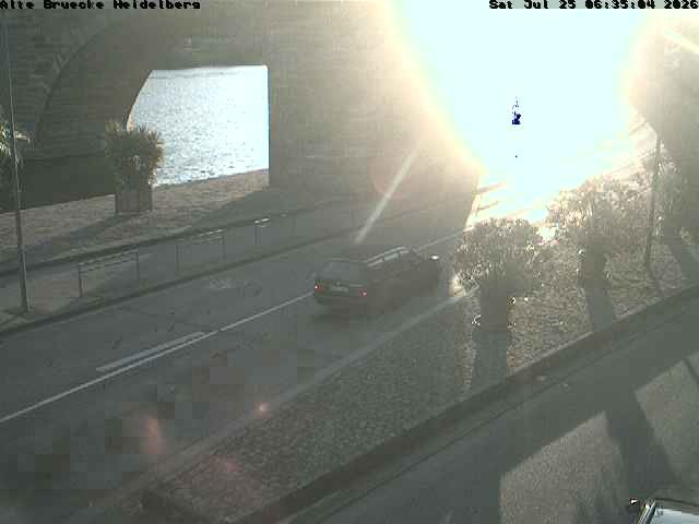 Archiv Foto Webcam Heidelberg: Alte Brücke am Neckar