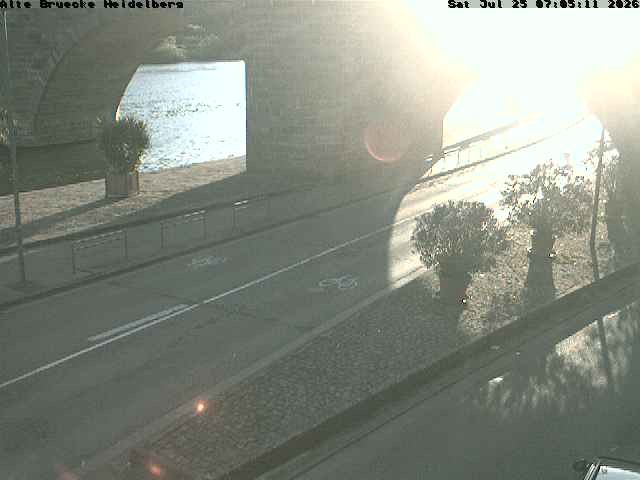 Archiv Foto Webcam Heidelberg: Alte Brücke am Neckar