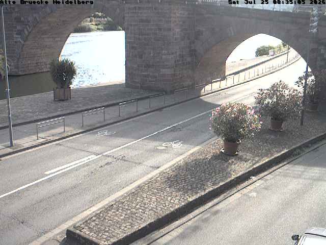 Archiv Foto Webcam Heidelberg: Alte Brücke am Neckar
