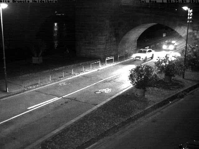 Archiv Foto Webcam Heidelberg: Alte Brücke am Neckar