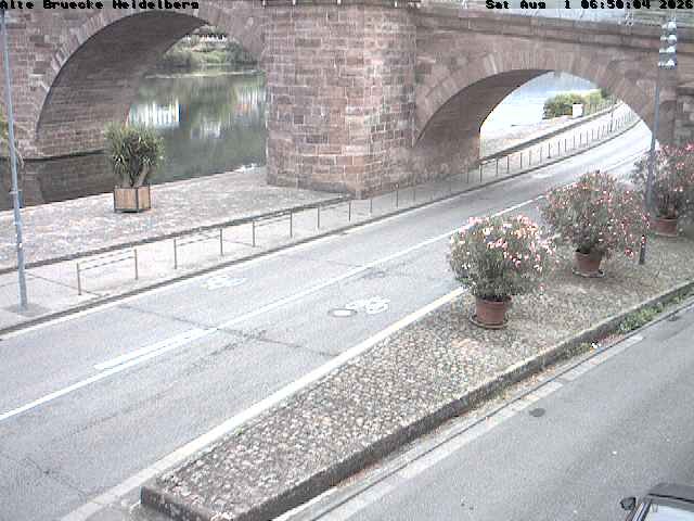 Archiv Foto Webcam Heidelberg: Alte Brücke am Neckar