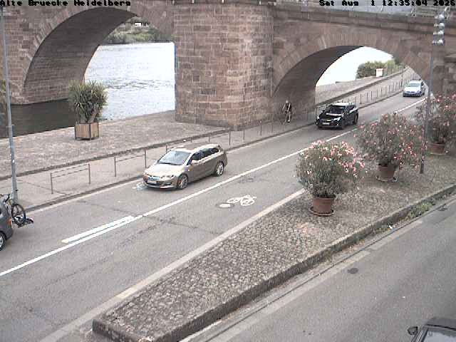 Archiv Foto Webcam Heidelberg: Alte Brücke am Neckar