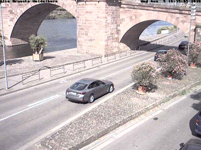 Archiv Foto Webcam Heidelberg: Alte Brücke am Neckar