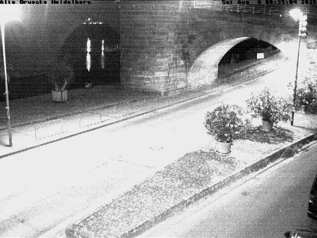 Archived image Webcam Heidelberg: Old Bridge