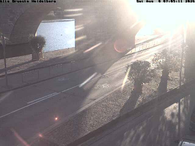 Archiv Foto Webcam Heidelberg: Alte Brücke am Neckar