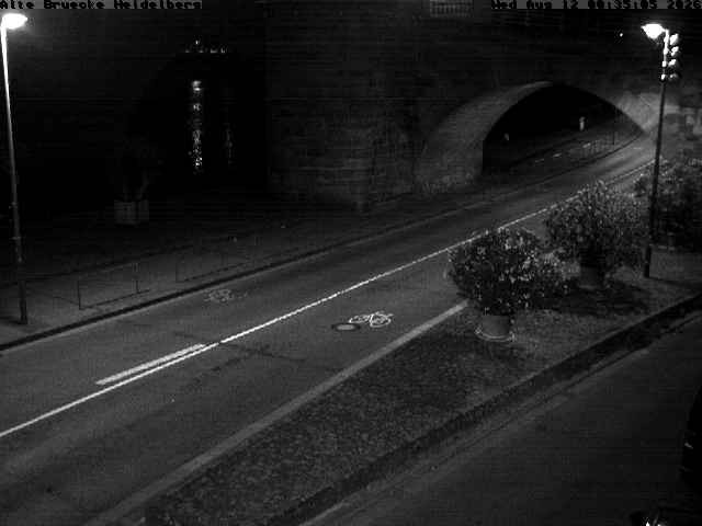 Archiv Foto Webcam Heidelberg: Alte Brücke am Neckar
