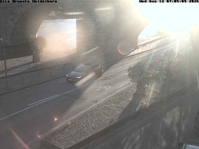 Archiv Foto Webcam Heidelberg: Alte Brücke am Neckar