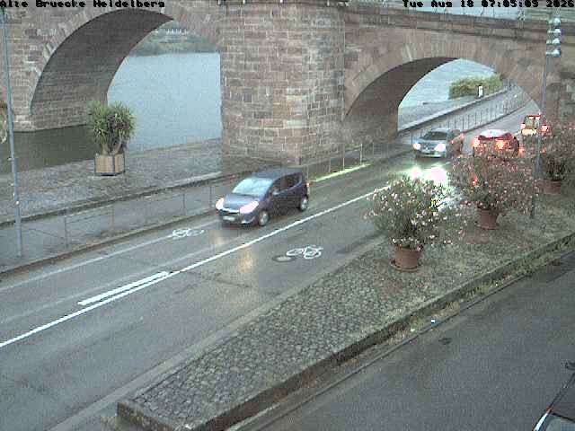 Archiv Foto Webcam Heidelberg: Alte Brücke am Neckar