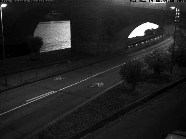 Archiv Foto Webcam Heidelberg: Alte Brücke am Neckar