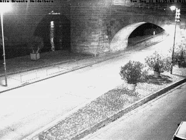 Archived image Webcam Heidelberg: Old Bridge