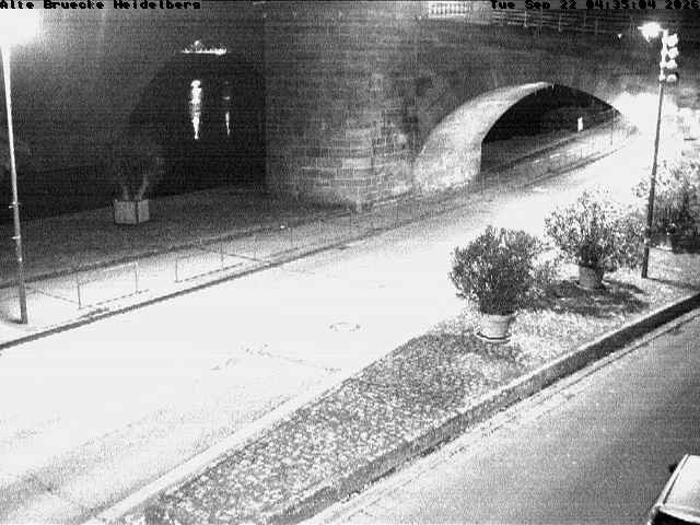 Archived image Webcam Heidelberg: Old Bridge
