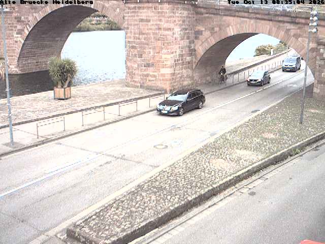 Archiv Foto Webcam Heidelberg: Alte Brücke am Neckar
