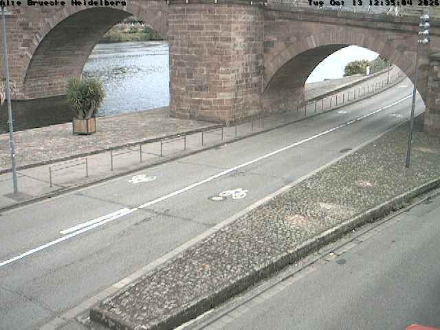 Archiv Foto Webcam Heidelberg: Alte Brücke am Neckar