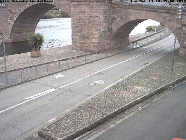 Archiv Foto Webcam Heidelberg: Alte Brücke am Neckar