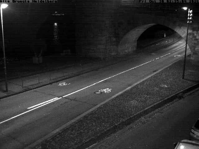 Archived image Webcam Heidelberg: Old Bridge