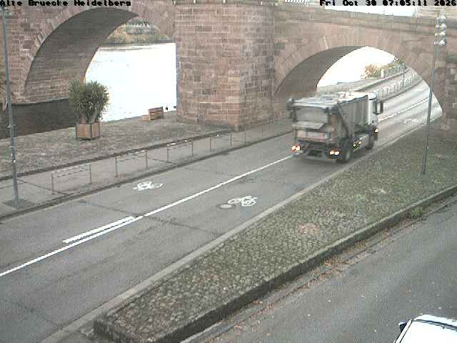 Archived image Webcam Heidelberg: Old Bridge