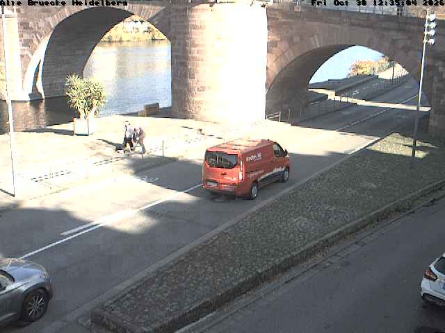 Archived image Webcam Heidelberg: Old Bridge
