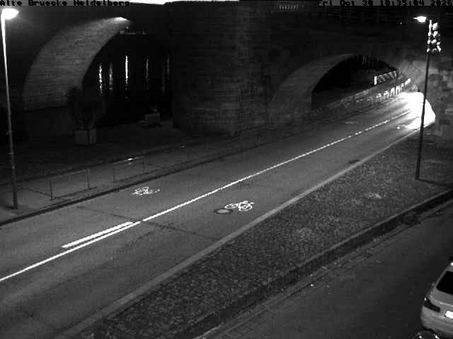 Archived image Webcam Heidelberg: Old Bridge