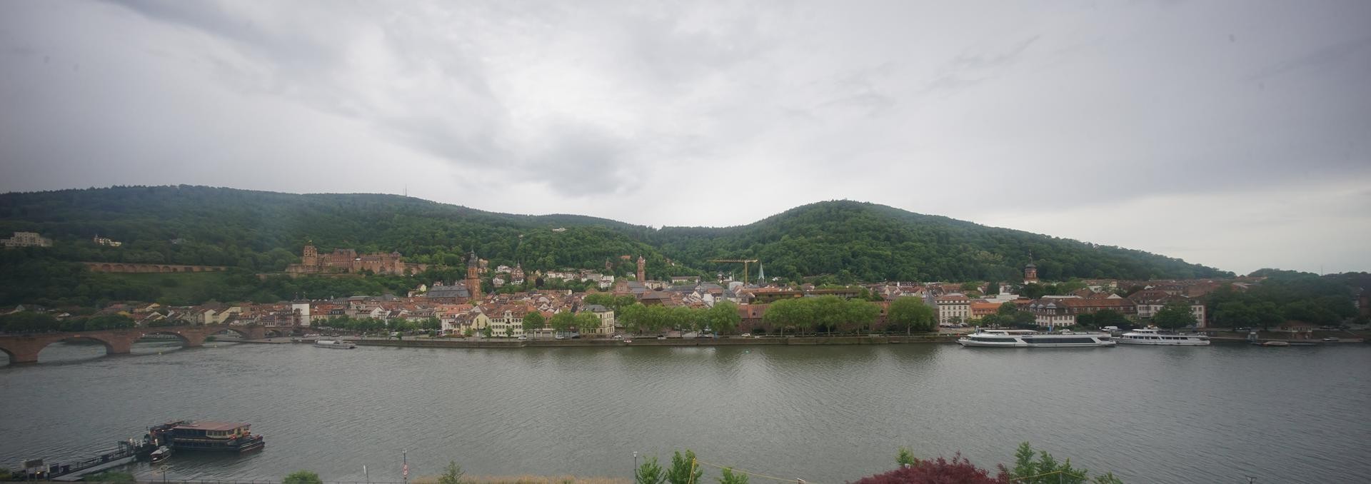 Archiv Foto Webcam Panoramablick auf Heidelberg