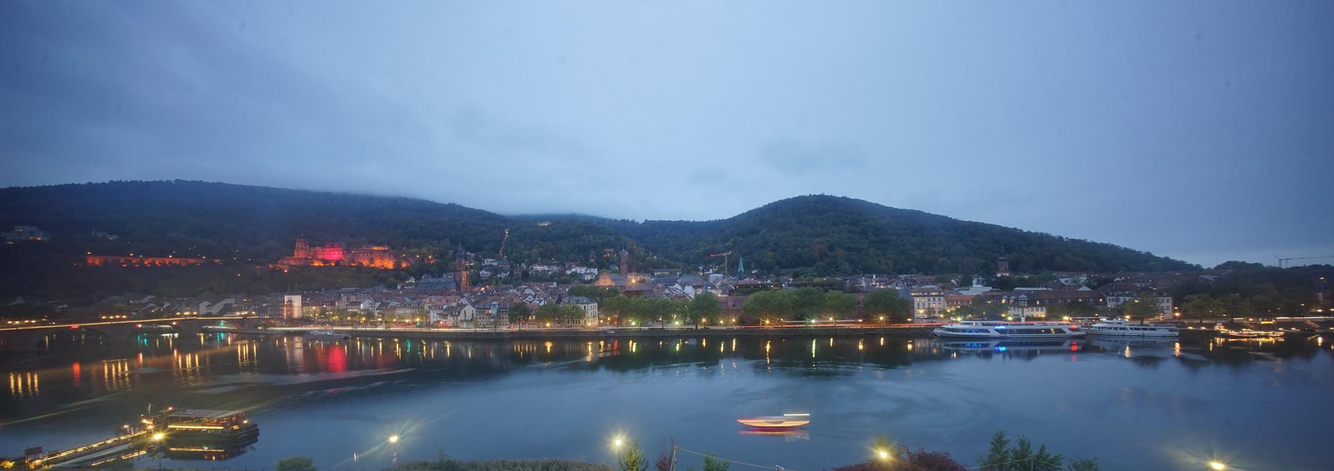 Archived image Webcam Panoramic view of Heidelberg