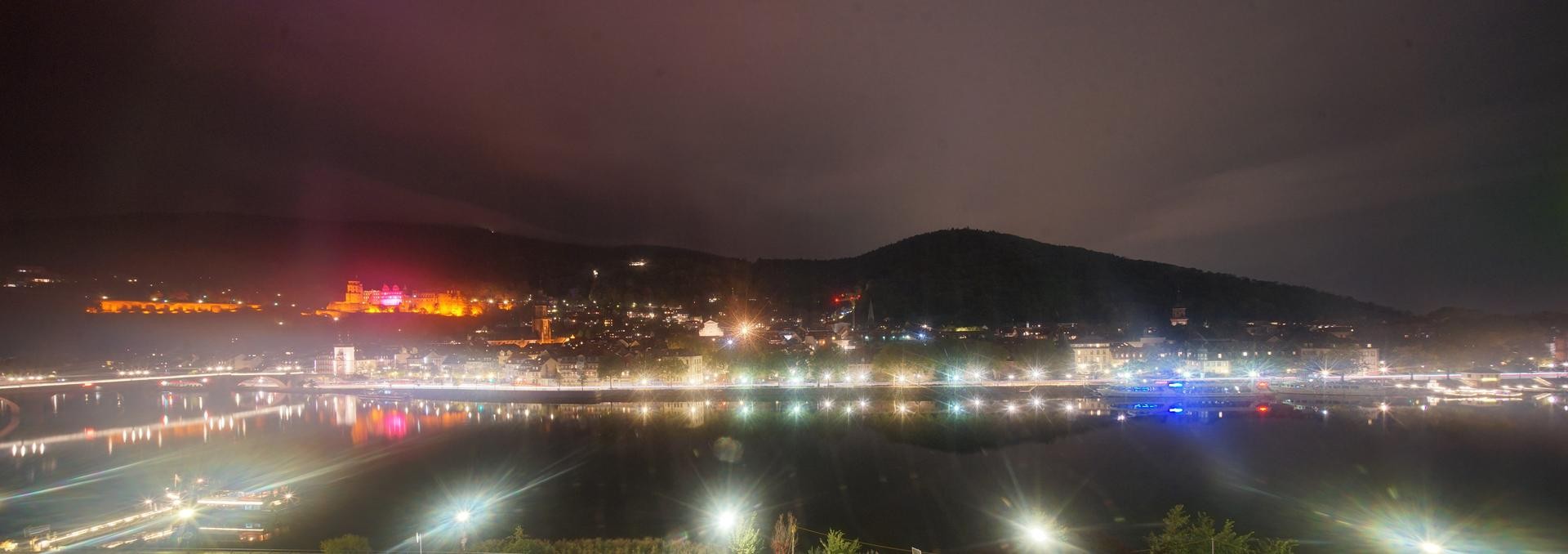 Archived image Webcam Panoramic view of Heidelberg
