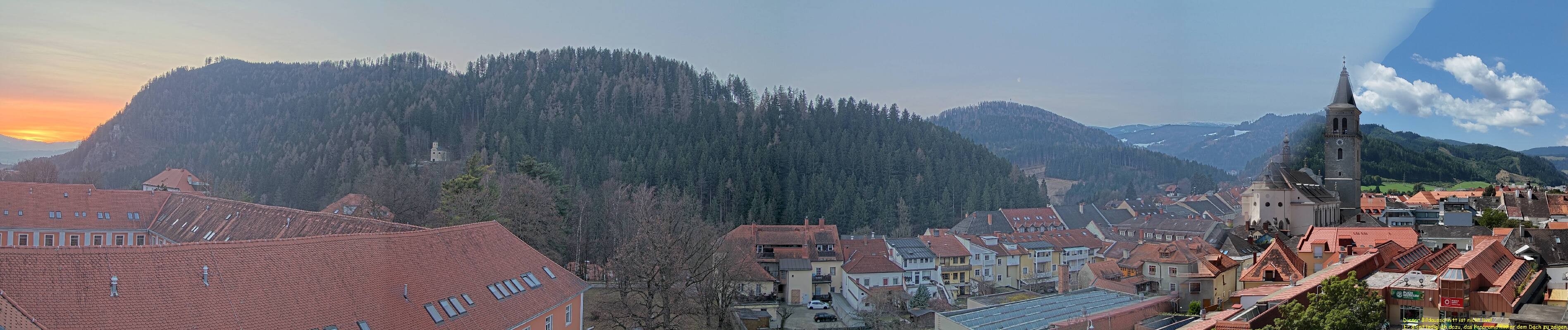 Archiv Foto Webcam Judenburg: Stadtturm