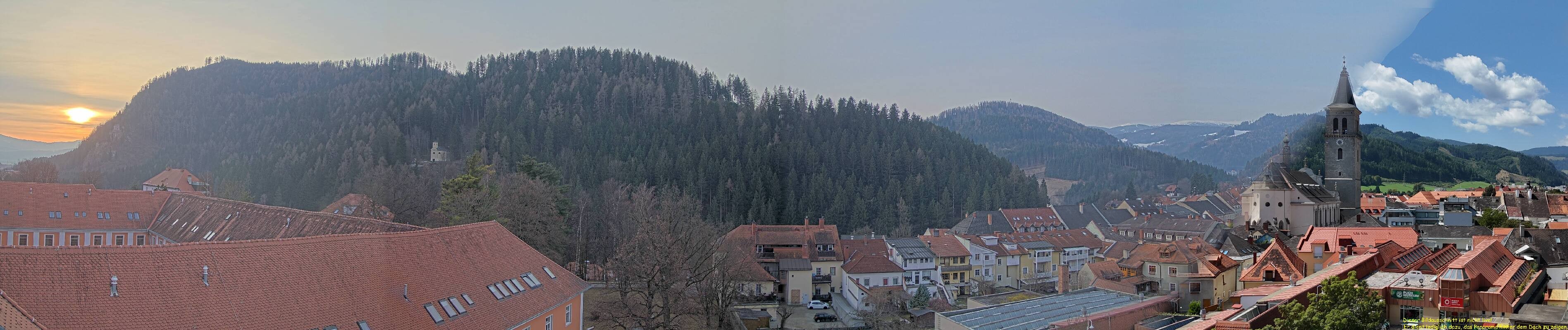 Archiv Foto Webcam Judenburg: Stadtturm