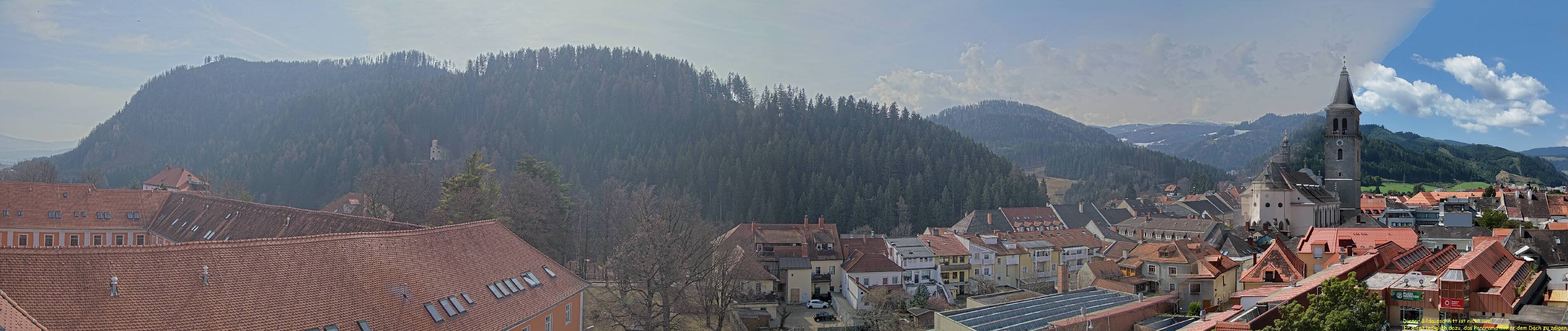 Archiv Foto Webcam Judenburg: Stadtturm