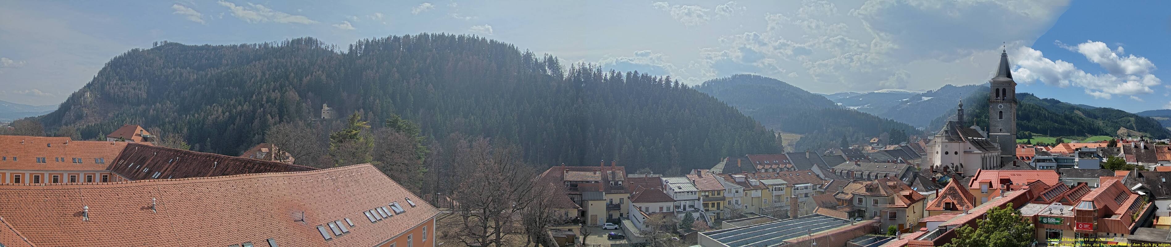 Archiv Foto Webcam Judenburg: Stadtturm