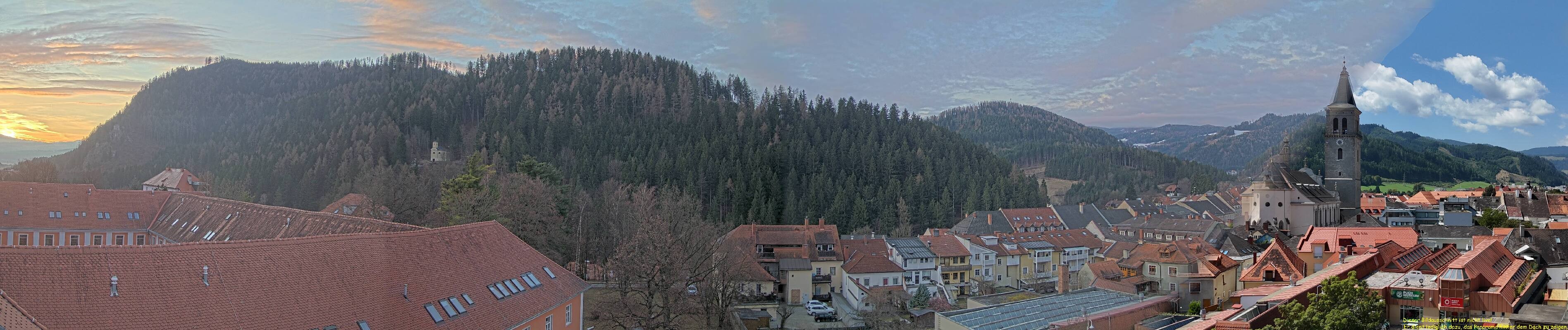 Archiv Foto Webcam Judenburg: Stadtturm