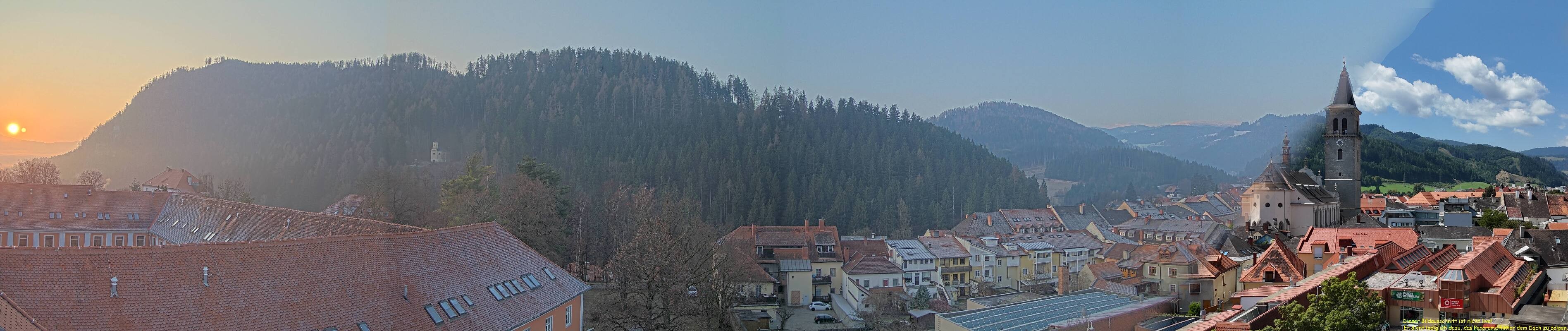 Archiv Foto Webcam Judenburg: Stadtturm