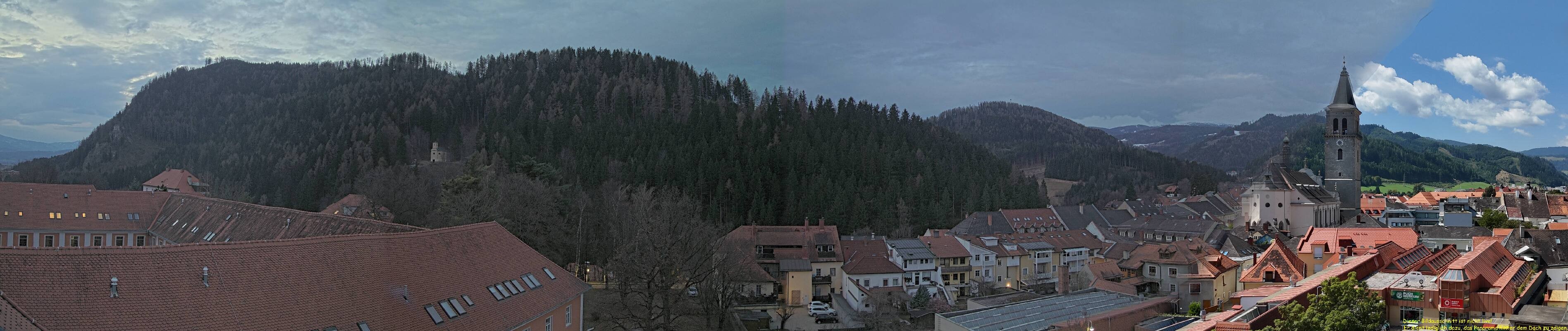 Archiv Foto Webcam Judenburg: Stadtturm