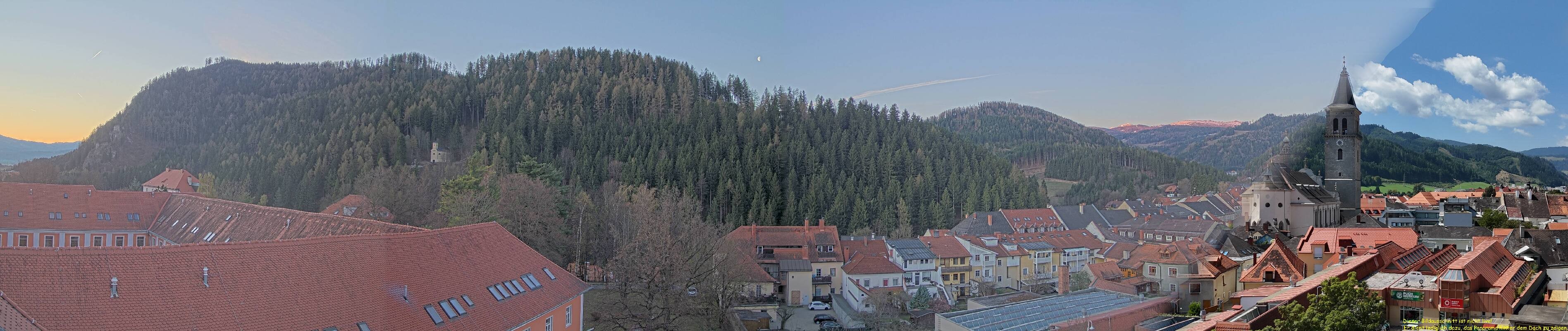 Archiv Foto Webcam Judenburg: Stadtturm