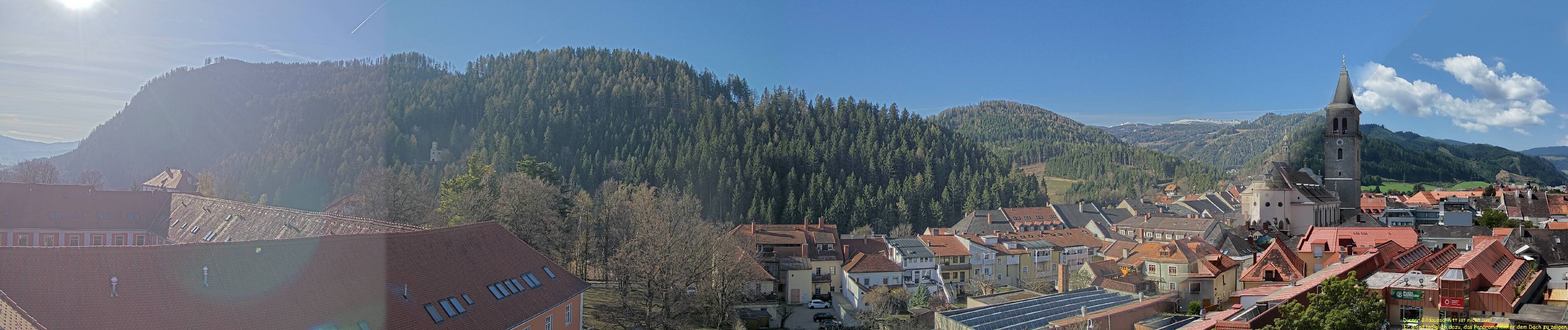 Archiv Foto Webcam Judenburg: Stadtturm