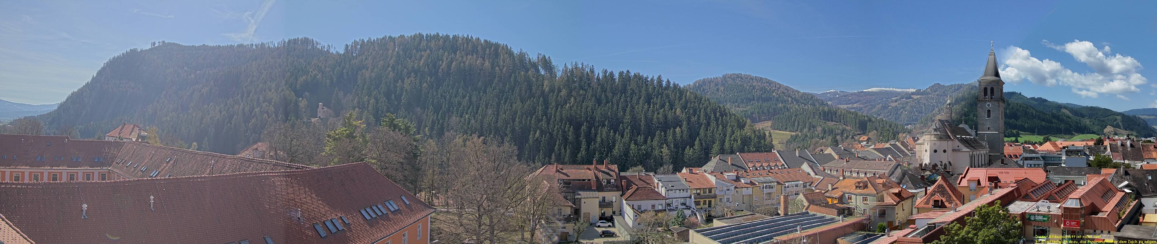 Archiv Foto Webcam Judenburg: Stadtturm