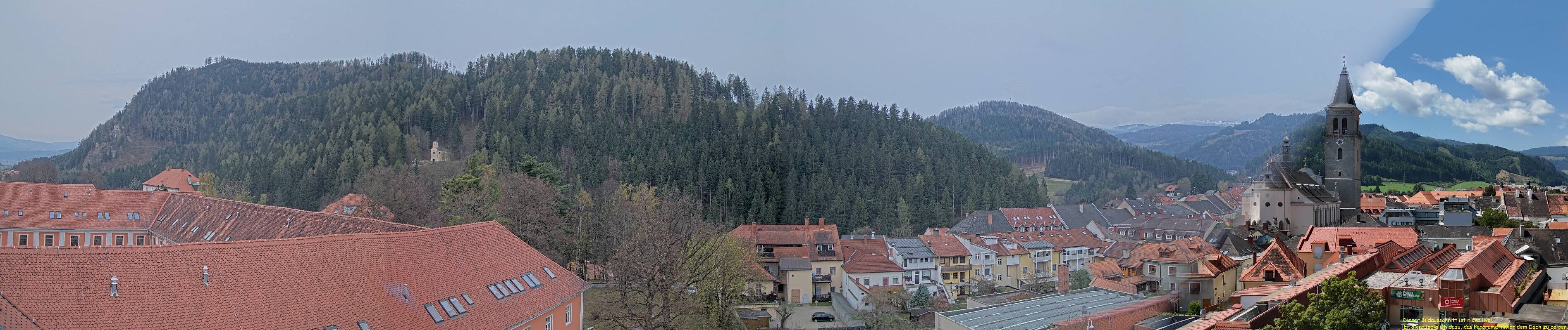 Archiv Foto Webcam Judenburg: Stadtturm