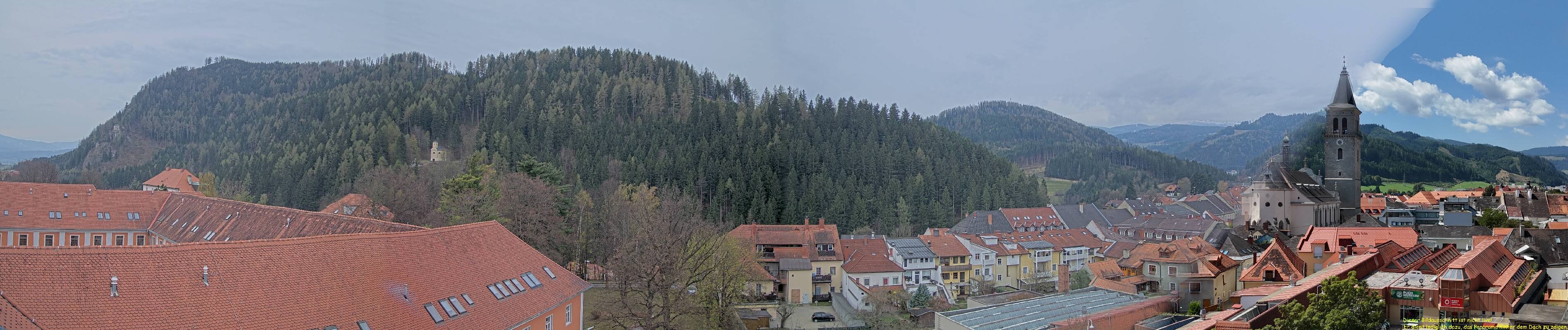Archiv Foto Webcam Judenburg: Stadtturm
