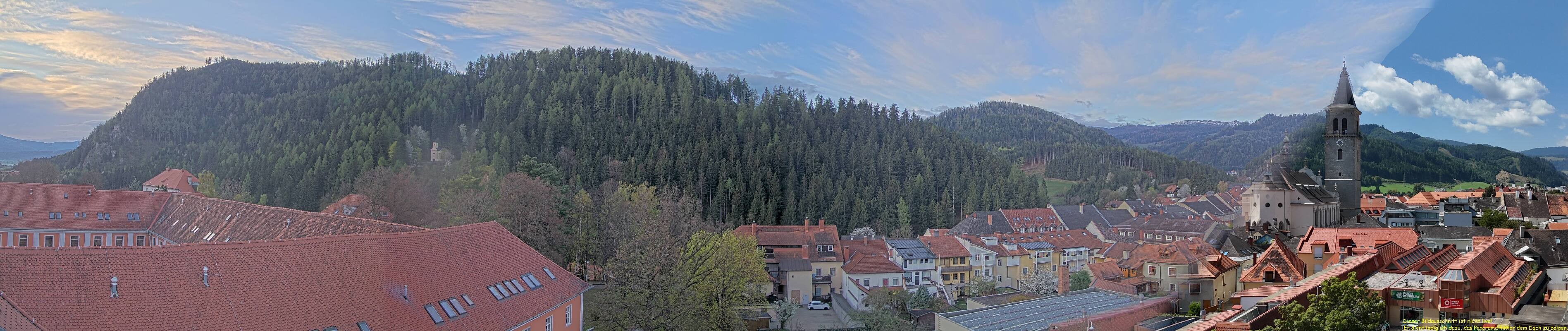 Archiv Foto Webcam Judenburg: Stadtturm