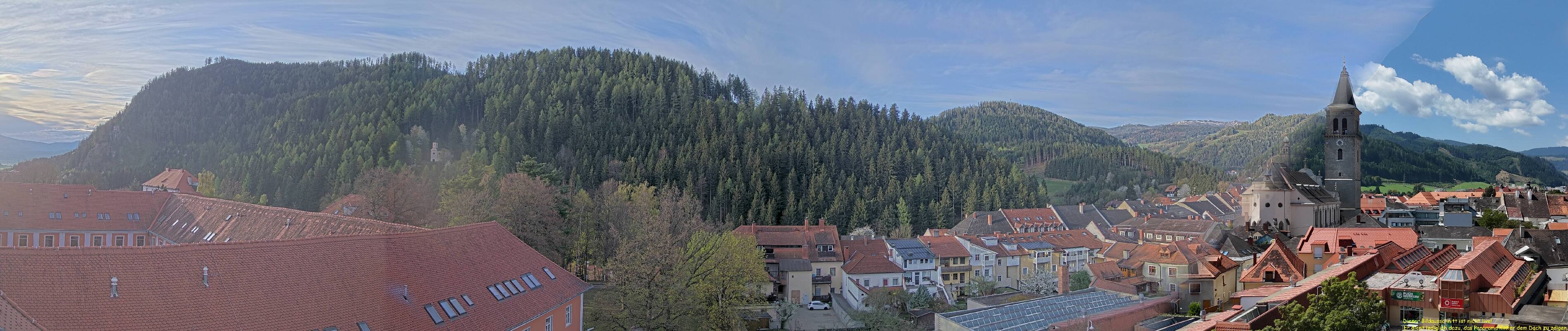 Archiv Foto Webcam Judenburg: Stadtturm