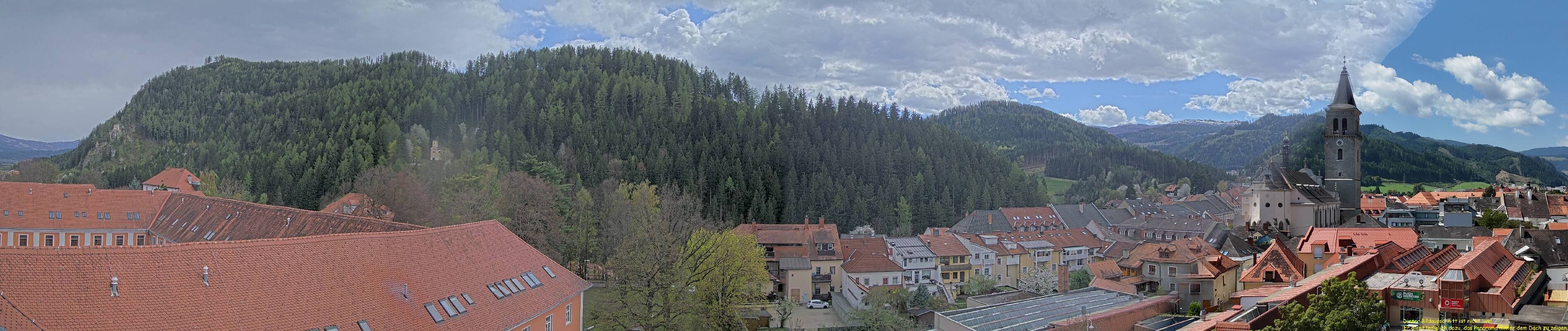 Archiv Foto Webcam Judenburg: Stadtturm