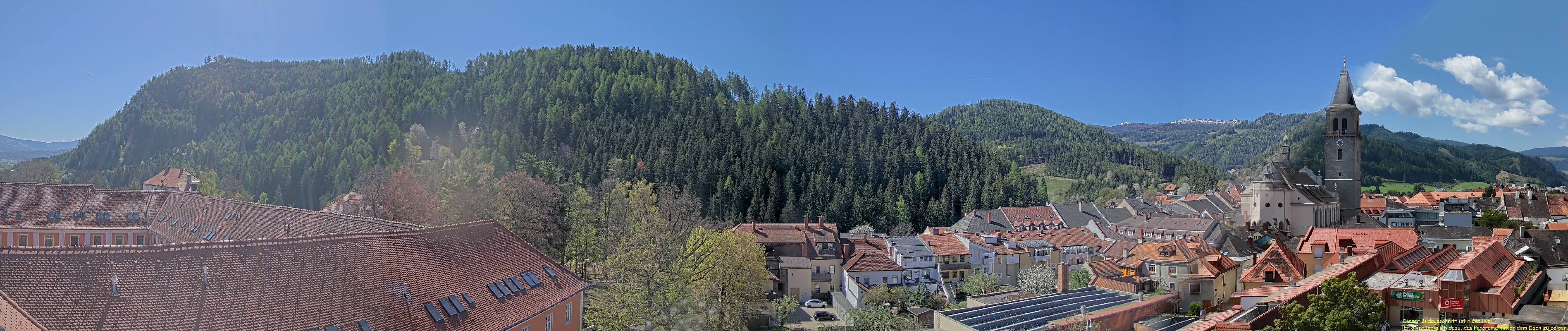 Archiv Foto Webcam Judenburg: Stadtturm