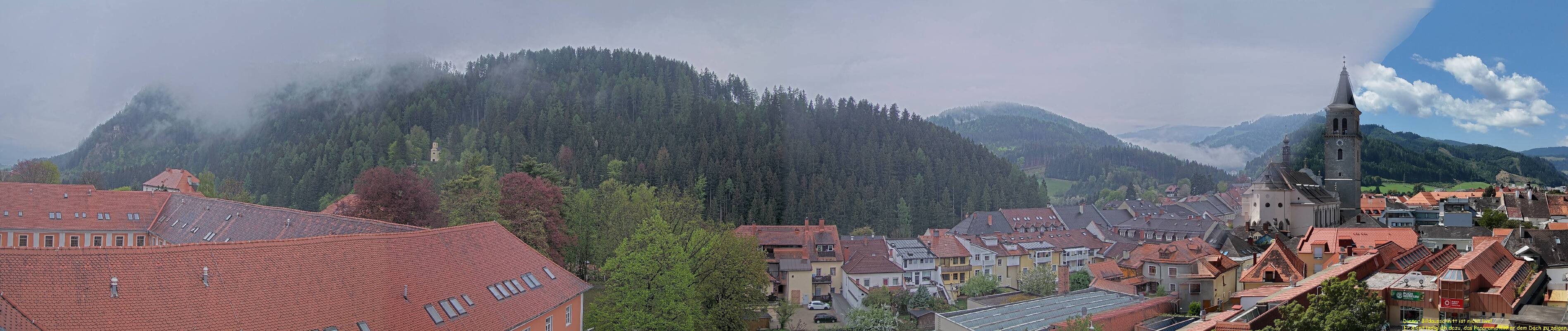 Archiv Foto Webcam Judenburg: Stadtturm